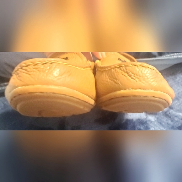 💖EUC💖 Coach Mary Lock Up Leather Loafers, Caramel Brown Women’s Size 9.5 - Picture 6 of 14